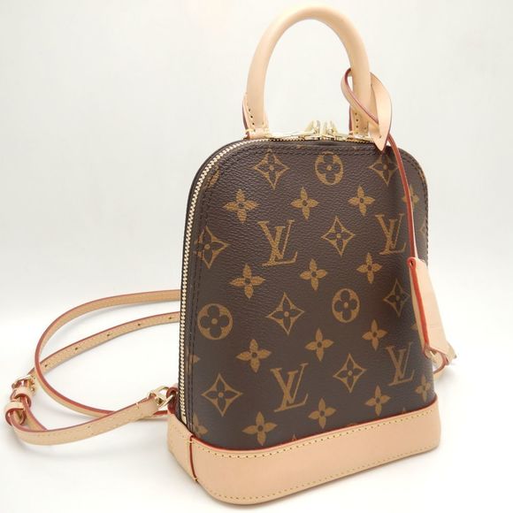 Louis Vuitton Louis Vuitton Monogram Alma Backpack M47132 Canvas Backpack M47132 - Picture 2 of 9